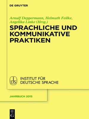 cover image of Sprachliche und kommunikative Praktiken